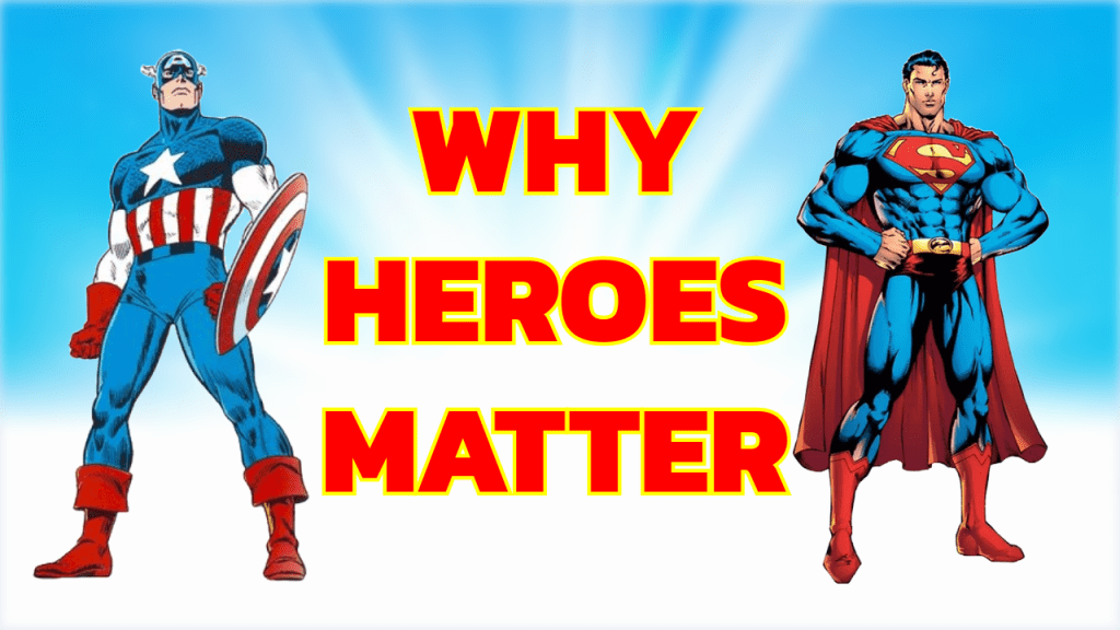 Two iconic heroes that put themselves in-between innocent people and dangerous people without thought to their own safety. 